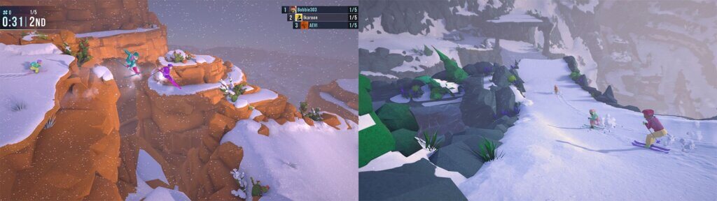 2025年おすすめゲーム：Lonely Mountains: Snow Riders